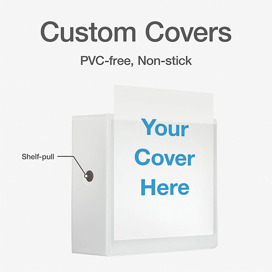 Cardinal® Premier ONE-TOUCH® Easy Open® Locking Slant-D® Rings Binder - Top