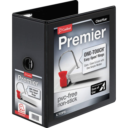 Cardinal® Premier ONE-TOUCH® Easy Open® Locking Slant-D® Rings Binder - 2000