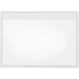 Cardinal® HOLD IT Self-Adhesive Polypropylene Pockets - 4.5’’ Height x 6.3’’ Width 100 mil Thickness - 1 Card Capacity