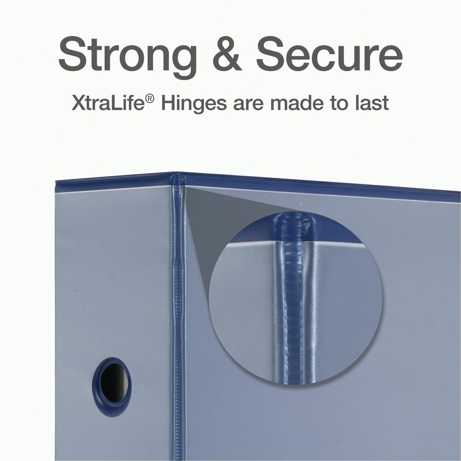 Cardinal® Xtralife ClearVue Locking Slant-D Binder - Top