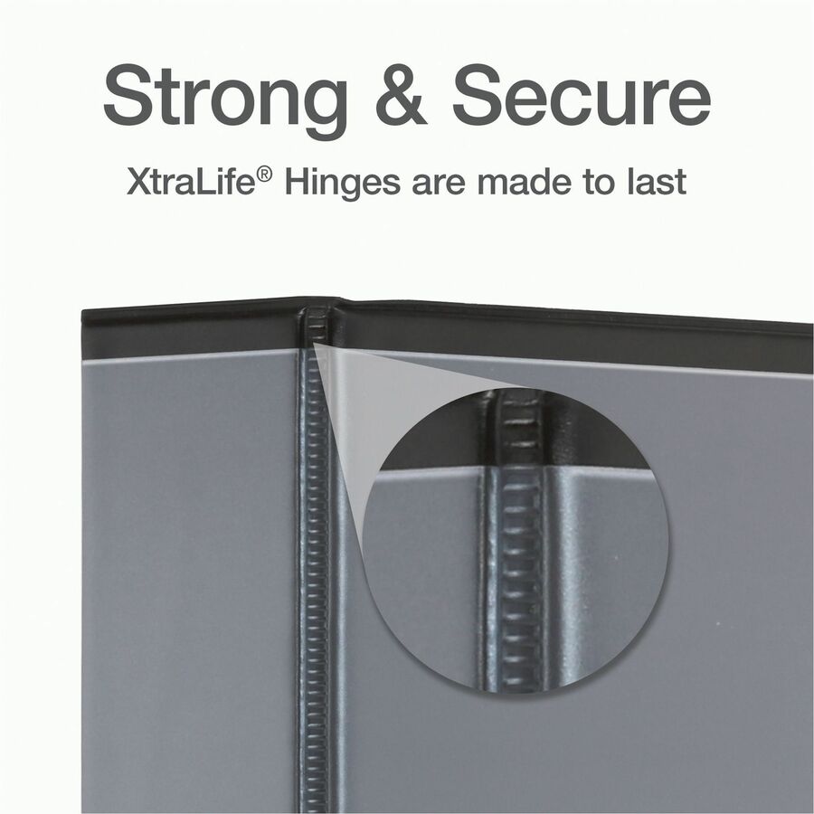 Cardinal® Xtralife ClearVue Locking Slant-D Binder - Top