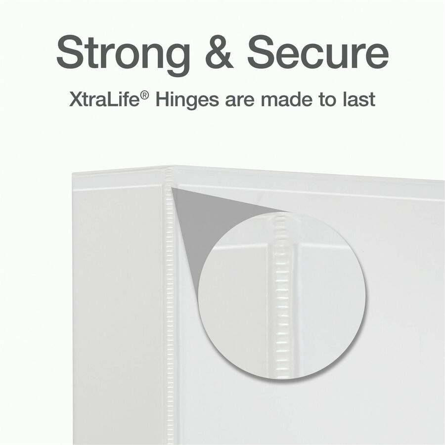 Cardinal® Xtralife ClearVue Locking Slant-D Binder - Top