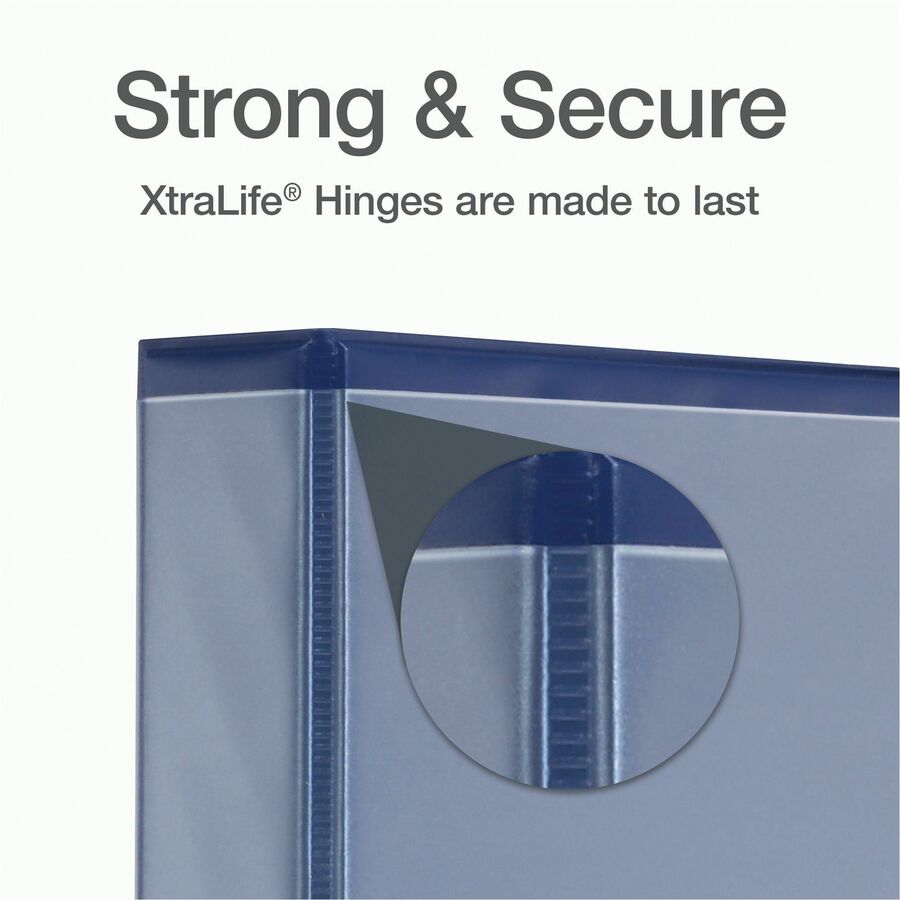 Cardinal® Xtralife ClearVue Locking Slant-D Binder - Top