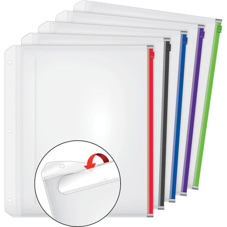 Cardinal&reg; Zipper Binder Pockets - Alternate-Image1