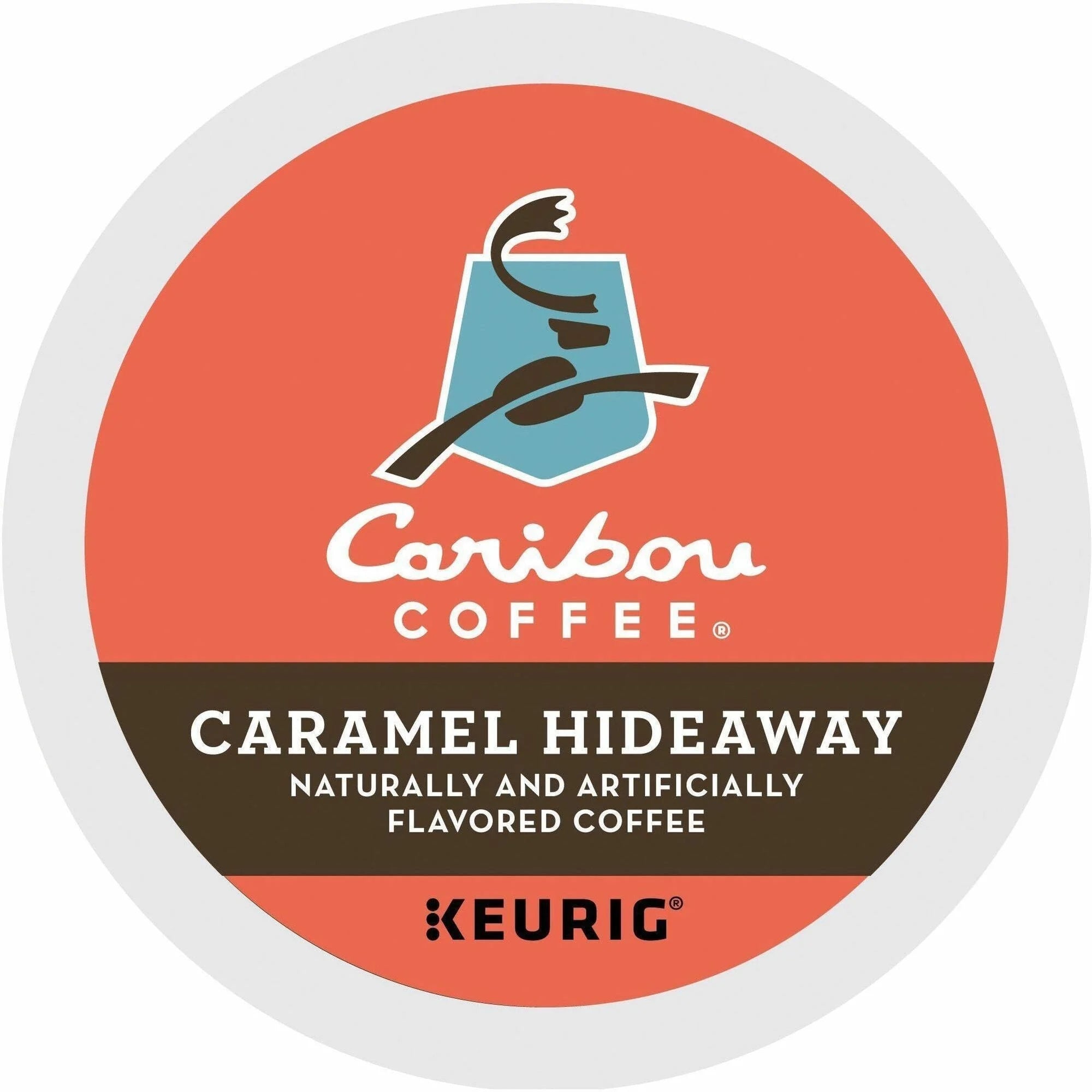Caribou Coffee® Caramel Hideaway K-Cup: Medium Roast - 24/Box - Coffee