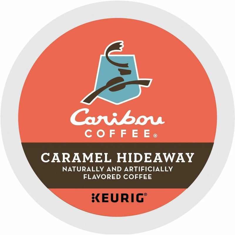 Caribou Coffee® K-Cup Caramel Hideaway - Medium - 24 / Box - Coffee