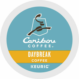 Caribou Coffee® K-Cup Daybreak Coffee - Compatible with Keurig Brewer - Regular - Light/Mild - 24 / Box