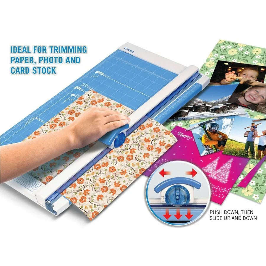 CARL 18’’ Professional Paper Trimmer: Precision Cutting Tool for 10 Sheets - Trimmers & Accessories