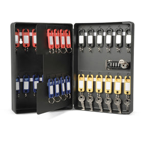 CARL Combination Key Cabinet - Secure Storage Solution - Black Plastic - Boxes &