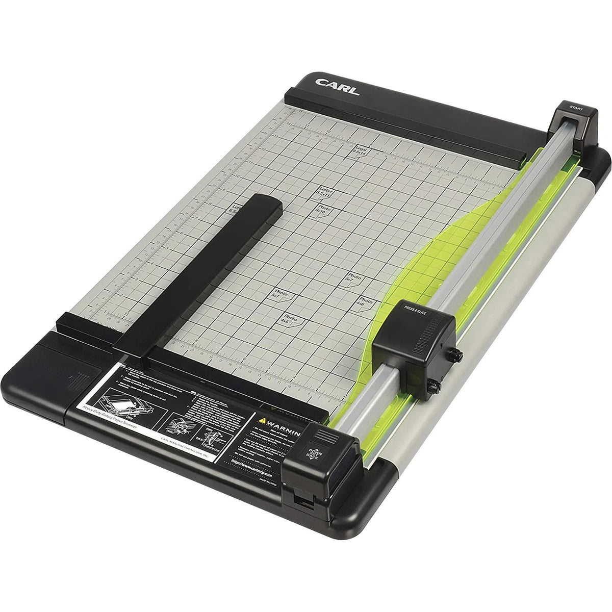 CARL Heavy-Duty 15’’ Paper Trimmer: 36-Sheet Capacity Locking Blade - Trimmers & Accessories