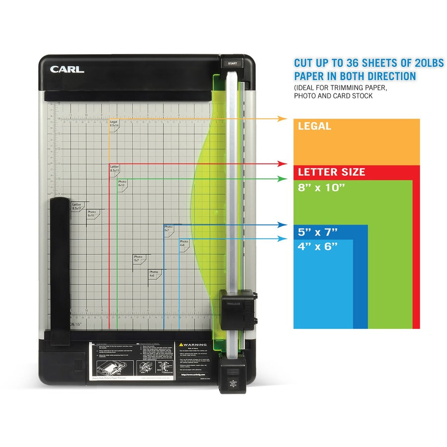 CARL Heavy-Duty 15" Paper Trimmer - Alternate-Image6