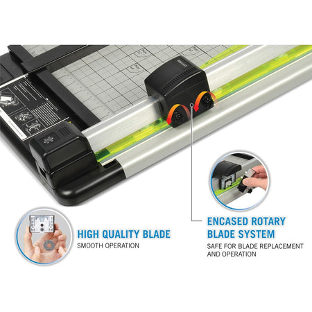 CARL Heavy-Duty Metal Base 18" Paper Trimmer - Alternate-Image2