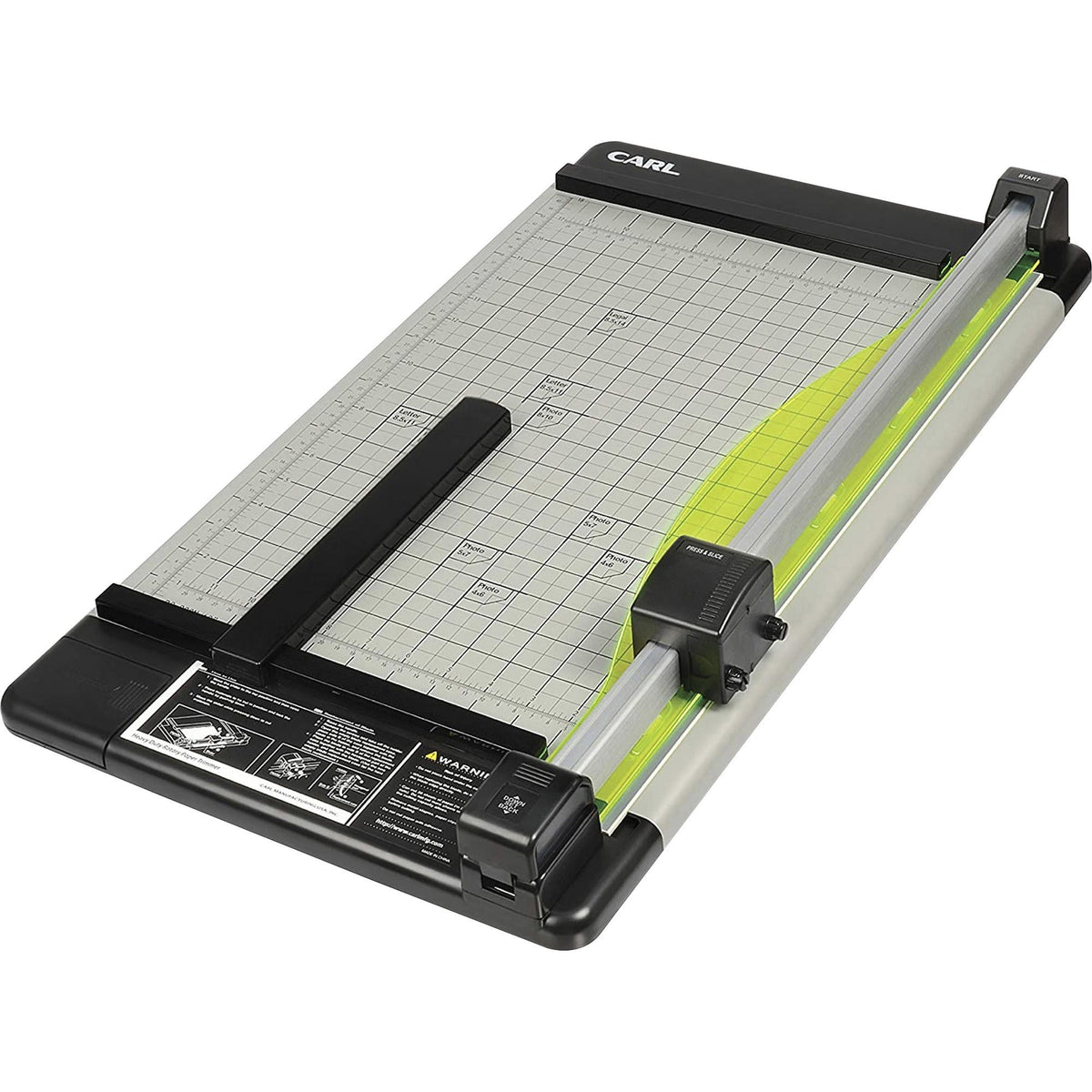 CARL Heavy-Duty Metal Base 18" Paper Trimmer - 2000
