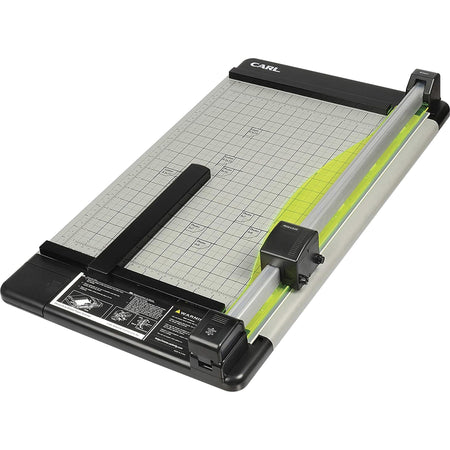CARL Heavy-Duty Metal Base 18" Paper Trimmer - 2000