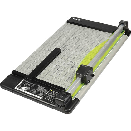 CARL Heavy-Duty Metal Base Paper Trimmer - 36 Sheet Capacity - 18’’ Cutting Length - Trimmers & Accessories