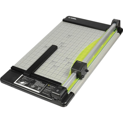 CARL Heavy-Duty Metal Base Paper Trimmer - 36 Sheet Capacity - 18’’ Cutting Length - Trimmers & Accessories