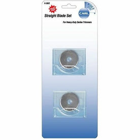 CARL Rotary Trimmer Straight Blade Set - Precision Steel Blades - Paper Trimmers & Accessories