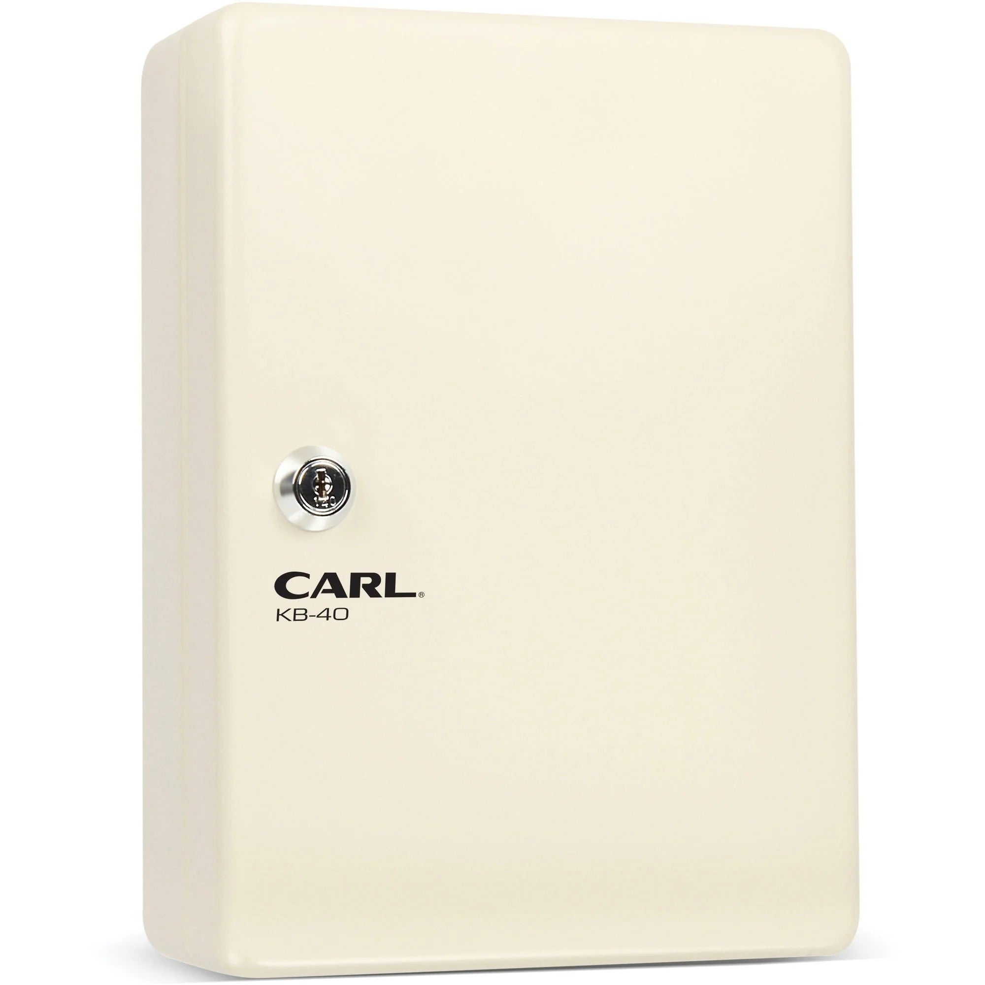 CARL Steel Security Key Cabinet - Wall Mountable Ivory - 10.3’’ x 7’’ 3.5’’ - Boxes & Storage
