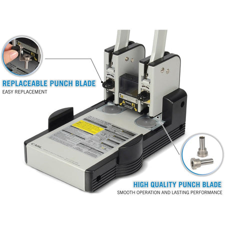 CARL XHC2100 Extra Heavy-duty Two Hole Punch - Alternate-Image1