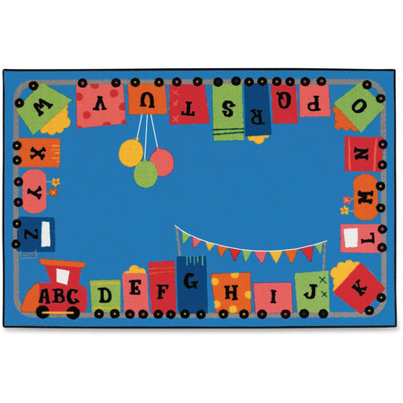 Carpets for Kids® Alphabet Rug - 12 ft x 96’’ - Assorted Colors - Rugs & Mats
