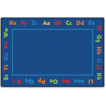 Carpets for Kids® KID$Value Plus™ Alphabet Rug - 12 ft x 96’’ - Assorted Colors - Rugs & Mats