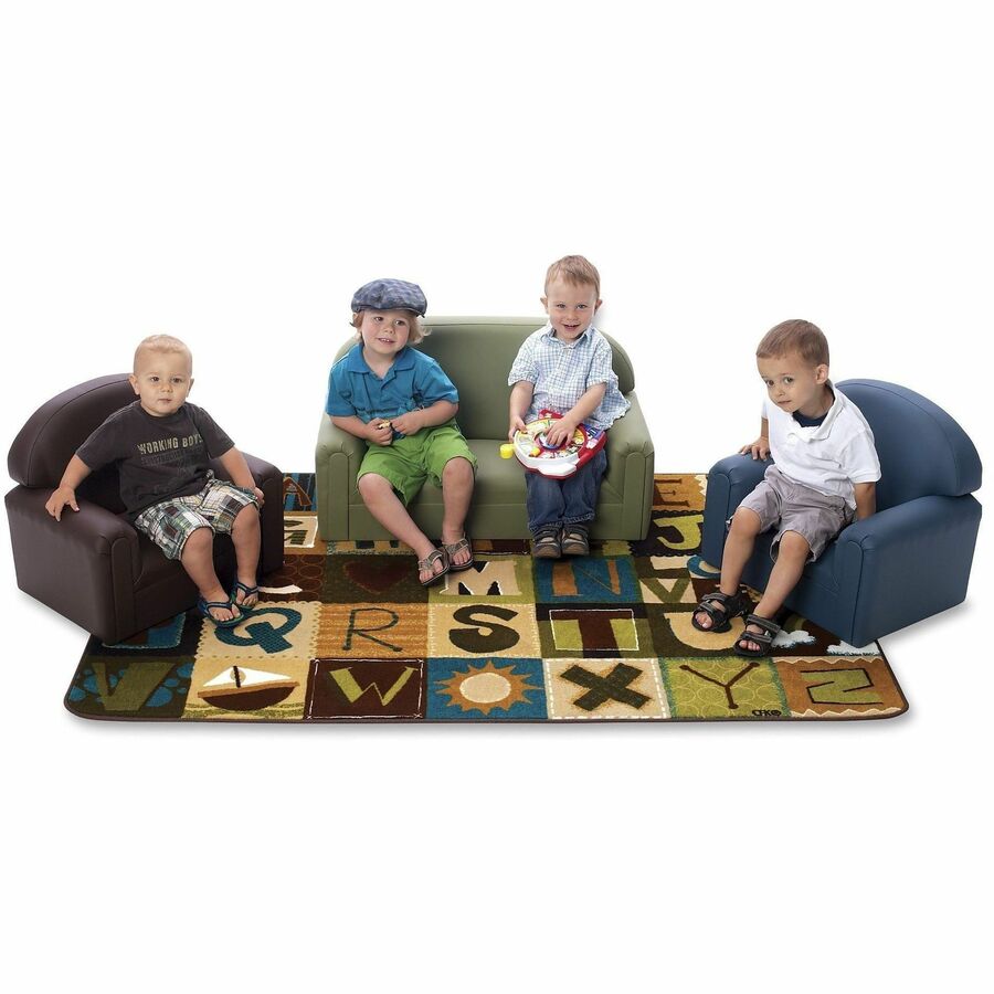 Carpets for Kids&reg; KIDSoft™ Toddler Alpha Blocks Nature Rug - Alternate-Image3