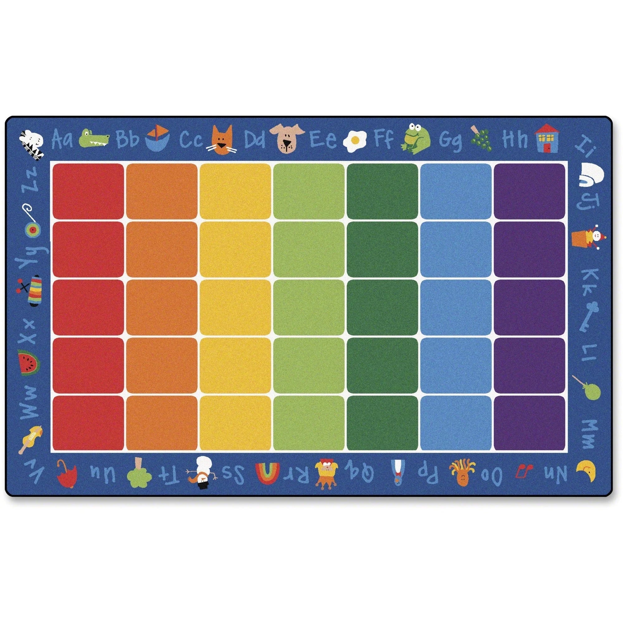 Carpets for Kids® Premium Fun With Phonics Rectangle Rug - Educational 12ft x 90’’ - Rugs & Mats
