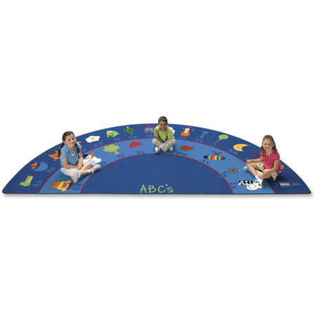 Carpets for Kids® Premium Fun With Phonics Semi-Circle Rug - Educational & Vibrant - Rugs Mats