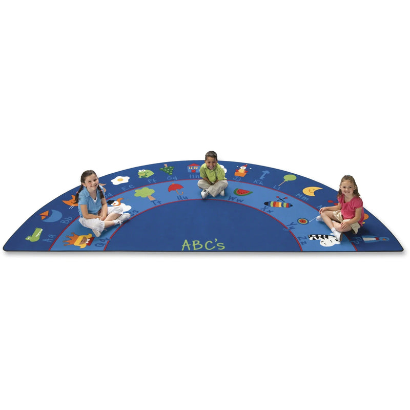 Carpets for Kids® Premium Fun With Phonics Semi-Circle Rug - Educational & Vibrant - Rugs Mats