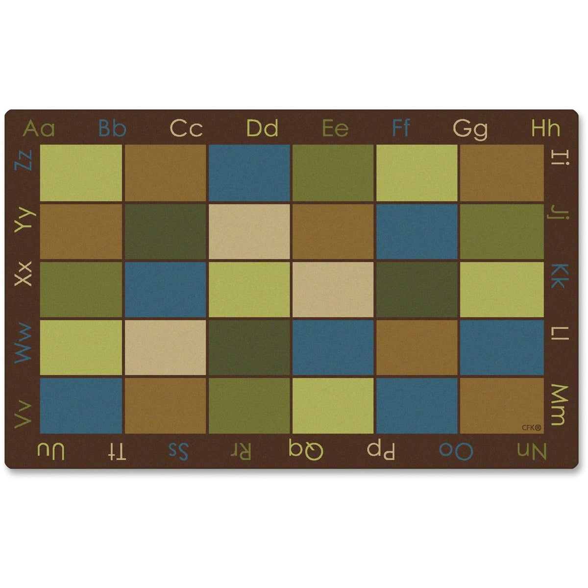 Carpets for Kids® Premium Nature’s Colors Seating Rug - 90’’ x 12 ft - Nylon - Rugs & Mats