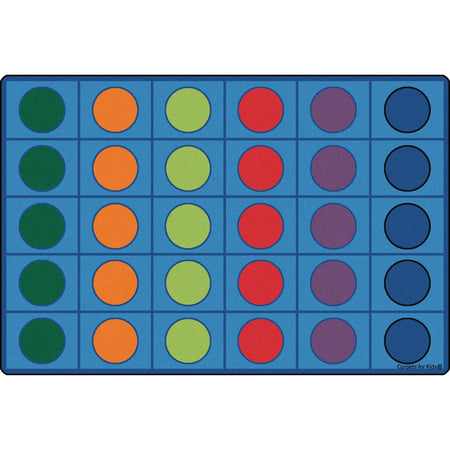 Carpets for Kids® Premium Seating Circles Circletime Rug - 12 ft x 90’’ Area - Rugs & Mats