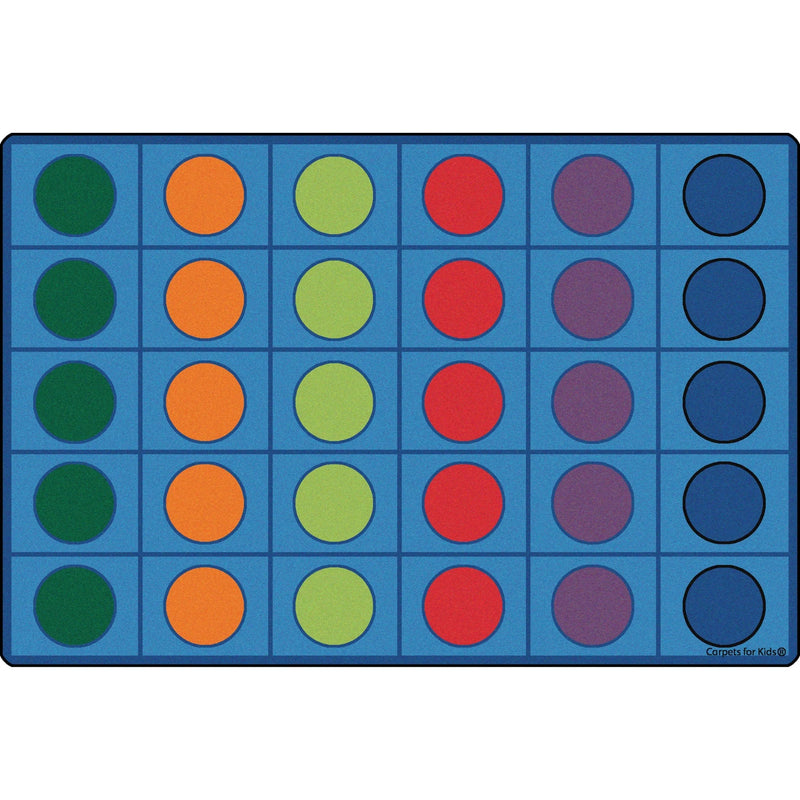 Carpets for Kids® Premium Seating Circles Circletime Rug - 12 ft x 90’’ Area - Rugs & Mats