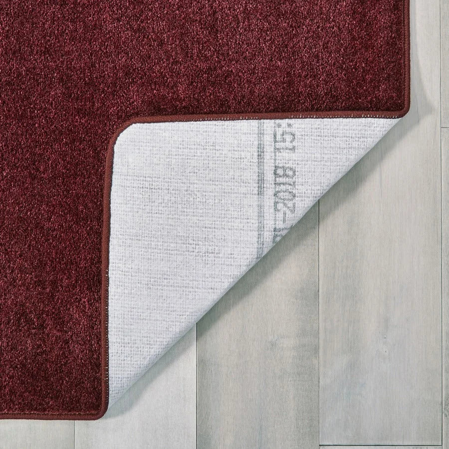 Carpets for Kids® Solid Color Mt. St. Helens 6’x9’ Rug - Cranberry Kids - Rugs & Mats