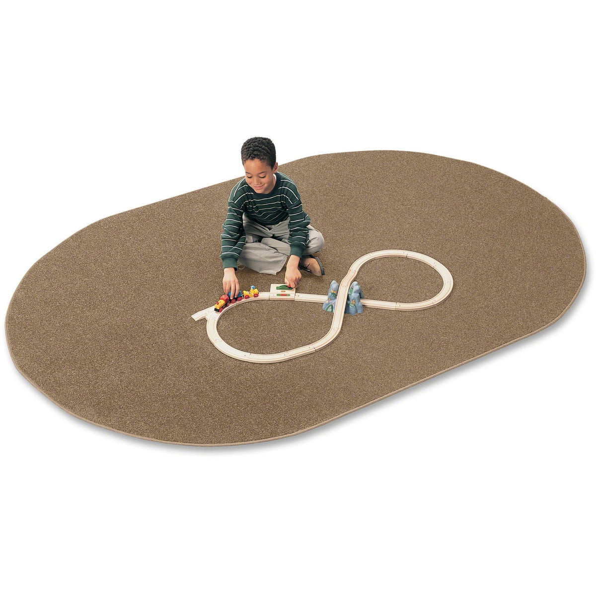 Carpets for Kids&reg; Solid Color Mt. St. Helens Carpet Rug - 2000