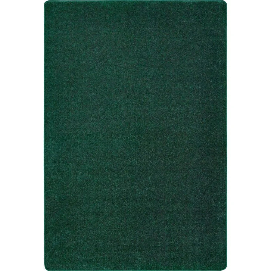 Carpets for Kids® Solid Color Mt. St. Helens Carpet Rug - Emerald Nylon Yarn - Rugs & Mats