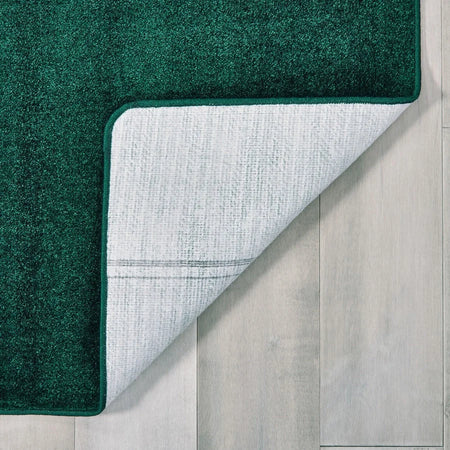 Carpets for Kids® Solid Color Mt. St. Helens Carpet Rug - Emerald Nylon Yarn - Rugs & Mats