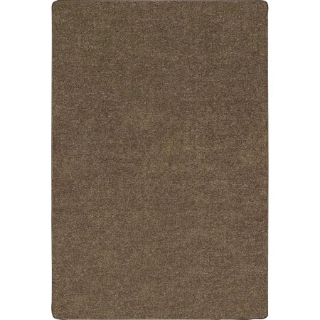 Carpets for Kids® Solid Color Mt. St. Helens Carpet Rug - Mocha Nylon Yarn - Rugs & Mats