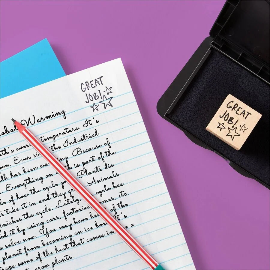 Carter’s Foam Black Stamp Pad: High-Quality Ink Pad for Clear Imprints - Pads & Accessories