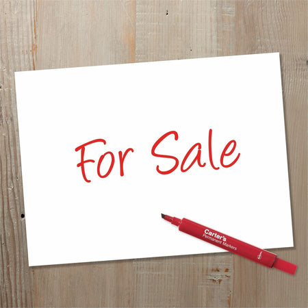 Carter's&reg; Permanent Markers, Large Desk-Style, 12 Red (27177) - Alternate-Image4