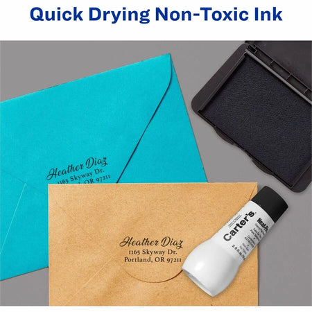 Carter’s® Felt Black Stamp Pad: 3.2’’ x 6.1’’ - Ink - Pads & Accessories