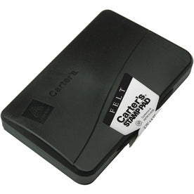 Carter’s® Felt Stamp Pad: Black 2.8’’ x 4.3’’ - 1 Pad - Pads & Accessories