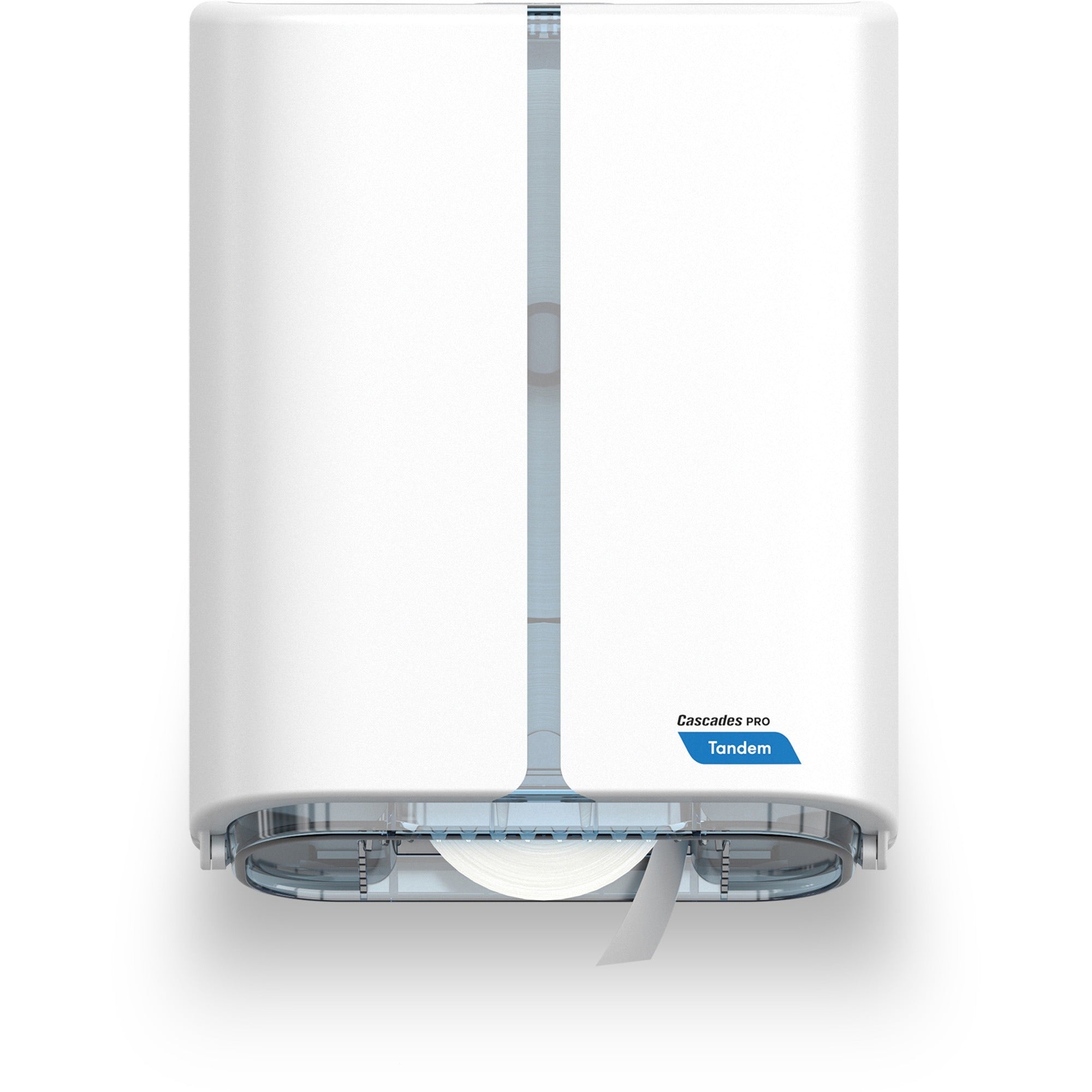 Cascades PRO Tandem Jumbo Toilet Paper Dispenser, Single Roll (C382) - 2000