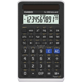 Casio FX 260 SOLAR II Scientific Calculator: 144 Functions Easy-to-read Display - Calculators