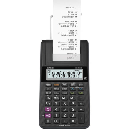 Casio HR-10RC Printing Calculator - Front
