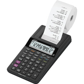 Casio HR-10RC Printing Calculator: Portable 12-Digit Battery-Powered Device - Calculators