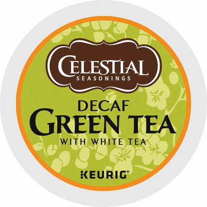 Celestial Seasonings® Decaf Green Tea K-Cup - Keurig Brewer Compatible - 24 Count