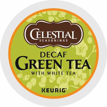 Celestial Seasonings® Decaf Green Tea K-Cup - Keurig Brewer Compatible - 24 Count