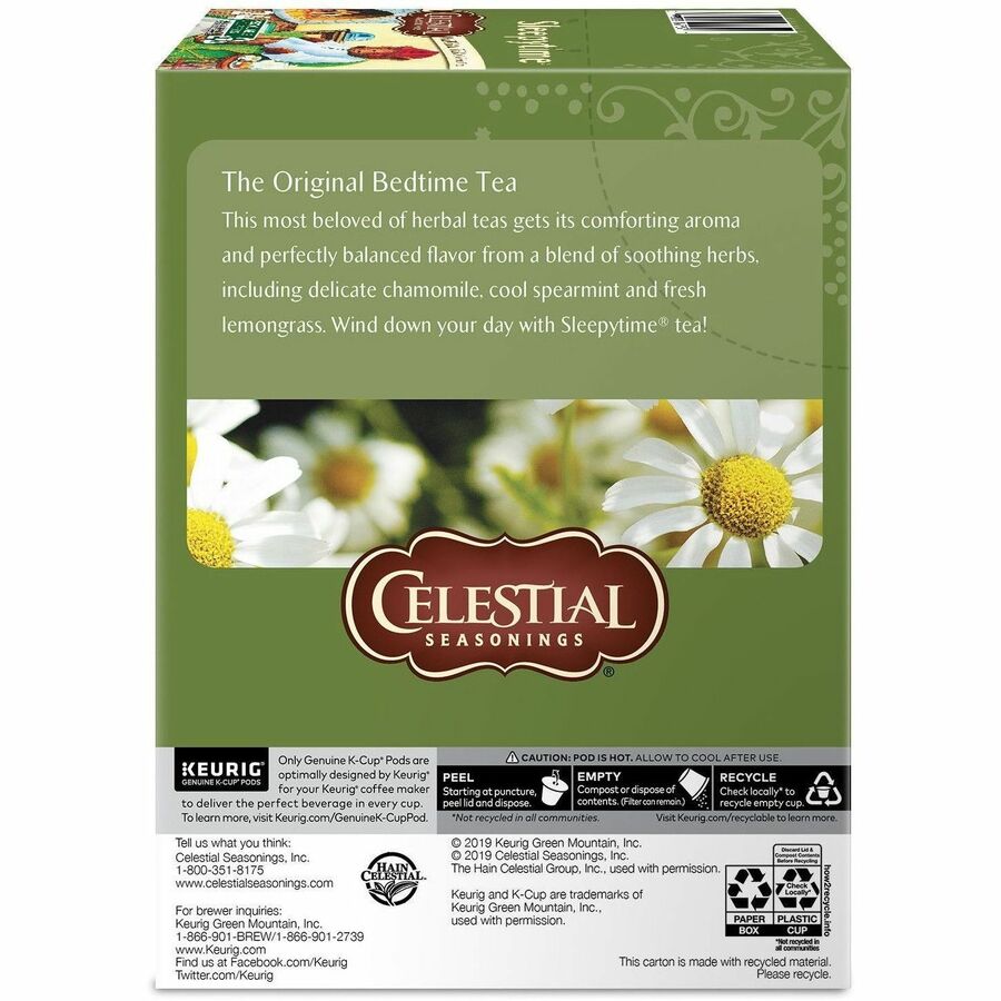 Celestial Seasonings® Sleepytime Herbal Tea Single Serve K-Cup Pods 24 Count