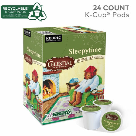 Celestial Seasonings® Sleepytime Herbal Tea Single Serve K-Cup Pods 24 Count