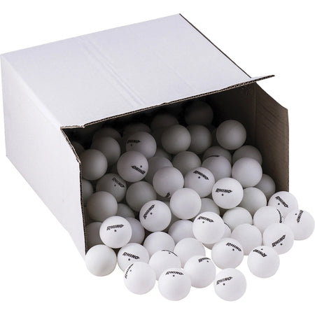 Champion Sports 1sTAR Table Tennis Balls Bulk Pack - 144 White - Equipment
